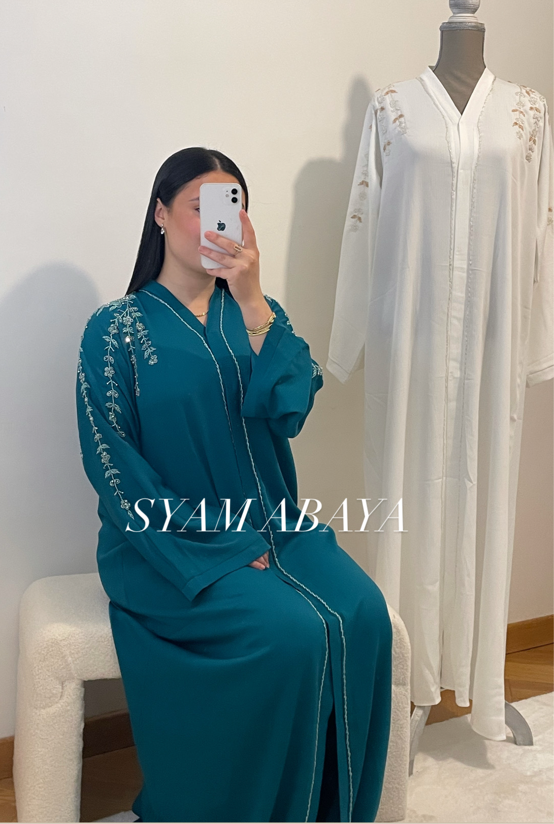 Abaya turquoise