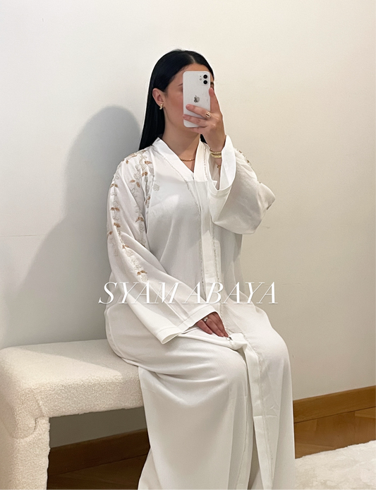 Abaya blanche