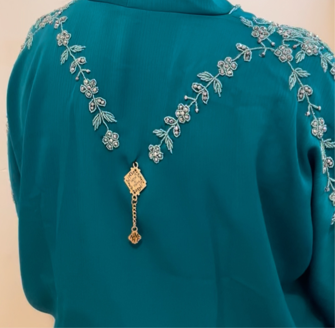 Abaya turquoise